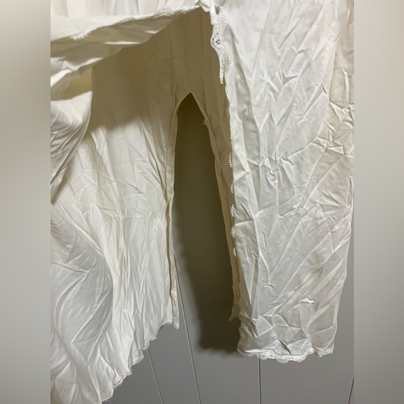 Vintage Vanity fair size medium lot of 4 slips long and short black cream lace - Picture 7 of 16